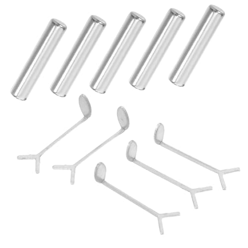 SAFIGLE 5 Sätze Herzförmige Cat Eye Magnetstäbe Nagelmagnete Für Gel Polish Nail Art DIY Maniküre Werkzeug Mit V-förmigen Führungshilfen Für Salon Und Zuhause Leicht Tragbar Vielseitig von SAFIGLE