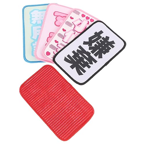 SAFIGLE 5stücke Haarbandaufkleber Haarbandpaster Pad Haarfrisur Aufkleber Patch Clip Zufälliger Stil Make-up-haarspangen Haarknallpad von SAFIGLE