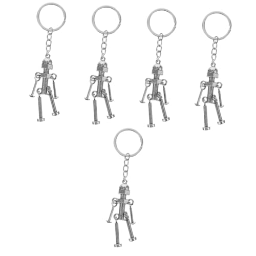 SAFIGLE 5 Stück Einfache Neuheit Sängerhaus Kreatives Anhänger Halskette Kleiner Schlüsselanhänger Dekorativ Kleiner Schlüsselanhänger Schlüsselanhänger von SAFIGLE