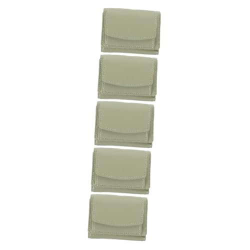 SAFIGLE 5 Stück Geldbörse Für Kleingeld Damen Geldbörse Damen Mädchen n Flip Damen Klappen Kleingeld Kartenhalter Damen von SAFIGLE