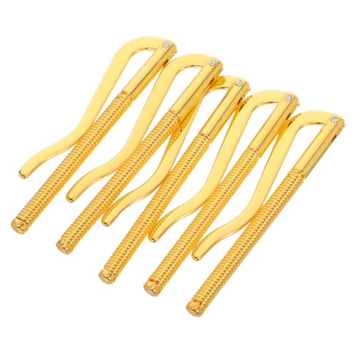 SAFIGLE 5 Stück Geldklammern aus Federhartem Metall Langlebige Ersatzklammern für Bifold Geldbörsen und Kreditkartenhalter Schlanke Geldscheinklammern zur Einfachen Wallet-aufrüstung von SAFIGLE