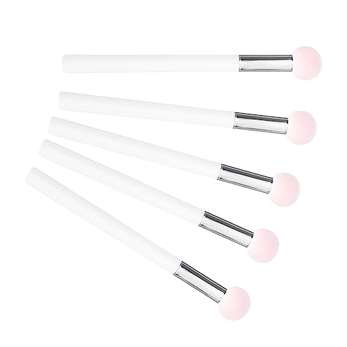 SAFIGLE 5 Stück Make up Schwämme Für Concealer Und Puder Hochdichte Waschbare Applikatoren Vielseitige Verwendung Für Trockene Und Nasse Anwendung Für Frauen Kleiner Pinsel Für Präzise von SAFIGLE