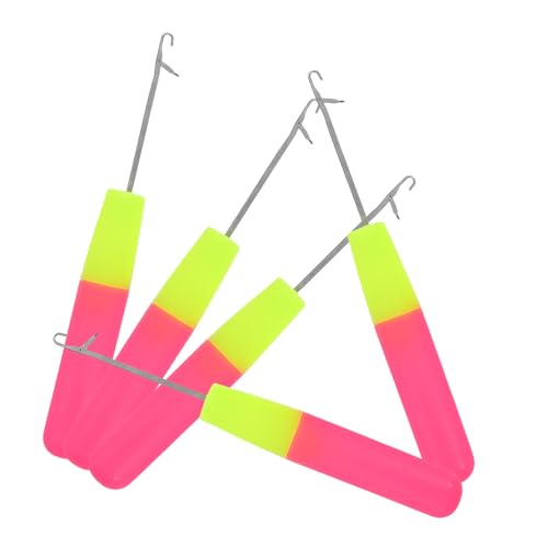 SAFIGLE 5 Stück Perücke Häkeln Haare Flechten Rosa Falsche Haare Zöpfe Einclipsen Haarverlängerungen Für Zöpfe Haar Lametta Kit Für Mädchen Haare Häkeln Jumbo-flechthaar Eisenbeschichtung von SAFIGLE