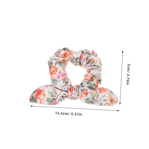 SAFIGLE 5stücke Haargummis Mit Schleife Und Pferdeschwanzhalter Für Damen Und Mädchen Elastische Haarseile Aus Chiffon Für Täglichen Gebrauch Und Styling von SAFIGLE