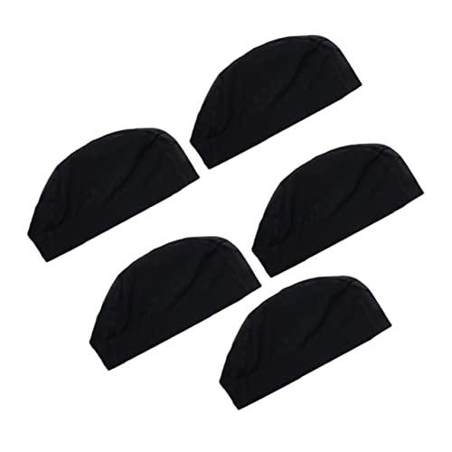 SAFIGLE 5 Stück Teiliges Elastisches Haarnetz für Perücken Atmungsaktive und Bequeme Haarkopfbedeckung für Männer und für Langes und Kurzes Haar Anpassbare für Sicheres Tragen von SAFIGLE