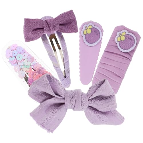 SAFIGLE 5 Stück Teiliges Mädchen Haarspangen Cartoon Schmetterling Haarclips Süßes Haarschmuck für Alltag und Kostüm Sicher Langlebig Leicht zu Tragen von SAFIGLE