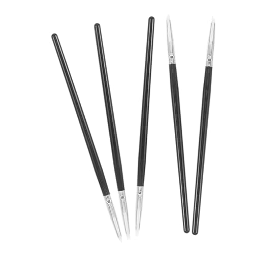 SAFIGLE 5stücke Silikonkopf Nageldesign Pinsel Skulptur-formen Werkzeuge Carving Pen Für Modellierung Und Zeichen Für Und Profianwendung von SAFIGLE