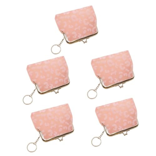 SAFIGLE 5 Stück Transparente Geldbörsen Schlüsseltaschen Visitenkarten Brieftaschen Kreditkarten Brieftaschen Kleine Geldbörsen Transparente Kleingeldbeutel Taschen von SAFIGLE