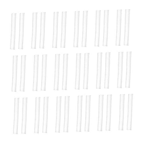 SAFIGLE 50 Paare Ohrring Schutzhülsen aus Weichem Hypoallergenem Silikon Transparente Allergie Ohrstecker Abdeckungen Praktische Ohrring Verschlüsse für Damen und Mädchen von SAFIGLE