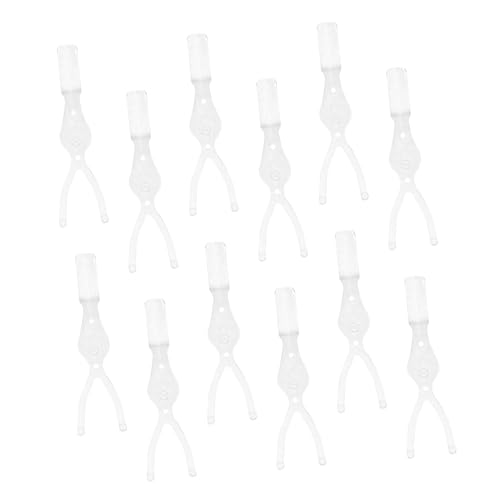 SAFIGLE 50 Stück Doppel Augenlid Patch Werkzeug Wimpernapplikator Eyeliner Schablone Wimperntrenner Wimpernschild Mascara Kamm Wimpernapplikator Werkzeug Schlupflider Lifter von SAFIGLE