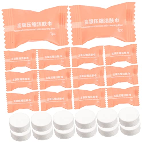 SAFIGLE 50stücke Komprimierte Handtücher Tabletten Aus Einweg-material Für Reisen Outdoor Und Gesicht Tragbar Kompakt Saugstark Und Weich von SAFIGLE
