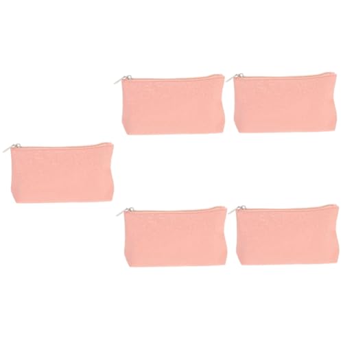 SAFIGLE 5St Kosmetiktasche Mini-Kulturbeutel geschmeidige Tasche Schreibwarentasche Mini-Geldbörse lila Clutch aufbewahrungssack Storage Pockets geschmeidige Geldbörse Münzbeutel Pu von SAFIGLE