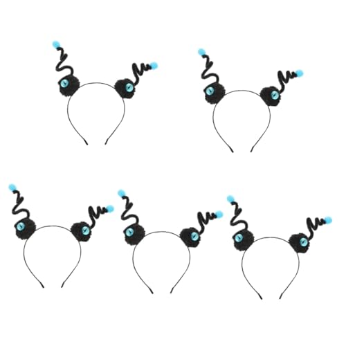 SAFIGLE 5St fasching haarschmuck faschings haarschmuck Halloween-Elemente-Stirnband lustige Stirnbänder Make-up-Stirnband Haarbänder Halloween-Haarband Cosplay-Stirnband Stoff Blue von SAFIGLE