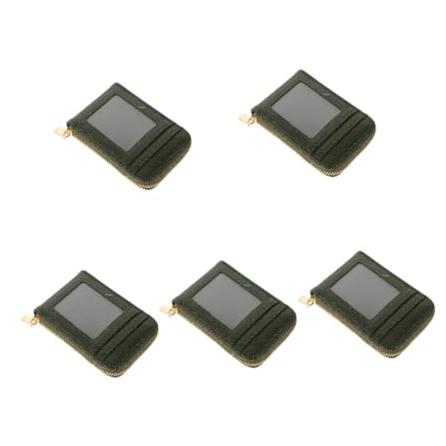 SAFIGLE 5St modisches Kartenetui scheckkarten-etui kreditkartenhalter Lagerhalter wechseln zarte Kartentasche Reisebrieftasche Mini-Geldbörse für Damen Münzbehälter kleine Geldbörse von SAFIGLE