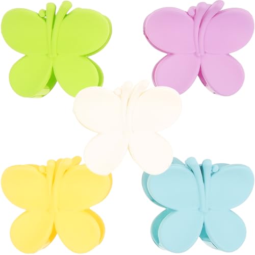 SAFIGLE 5stücke Schmetterlings-haarklammern Winzige Haarklammern Für Damen Kleine Schmetterlings-haarspangen Für Haare Haar-accessoires von SAFIGLE