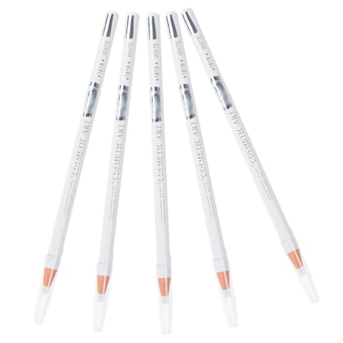 SAFIGLE 5stücke Augenbrauenstifte Für Frauen Weißer Make-up-stift Einfach Anzuwenden Für Natürliches Augenbrauen-make-up Langlebig Und Bequem von SAFIGLE