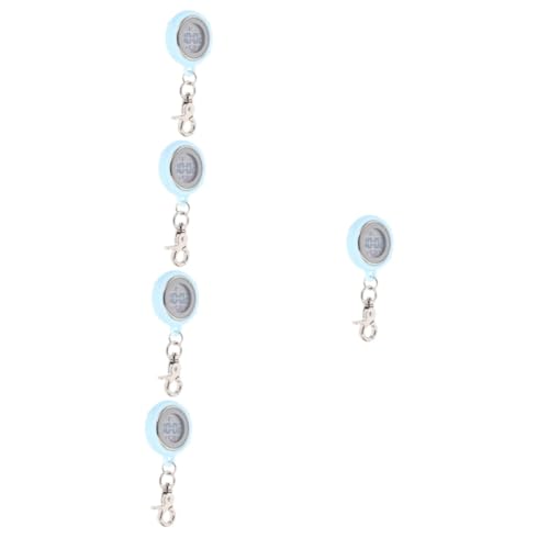 SAFIGLE 5 Stücke Taschenuhr Uhr Clip Auf Elektronische Taschenuhr Hängende Uhr Decor Für von SAFIGLE