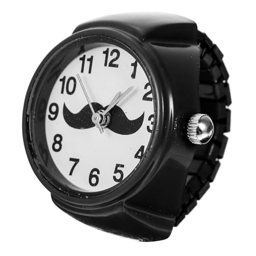 SAFIGLE 5st Ringuhr Modische Fingeruhr Herrenarmbanduhren Für Männer Handuhr Für Herren Mini- Trendige Ringe Fingerring Für Damen Abs Männlich Fräulein Fingerkreis von SAFIGLE