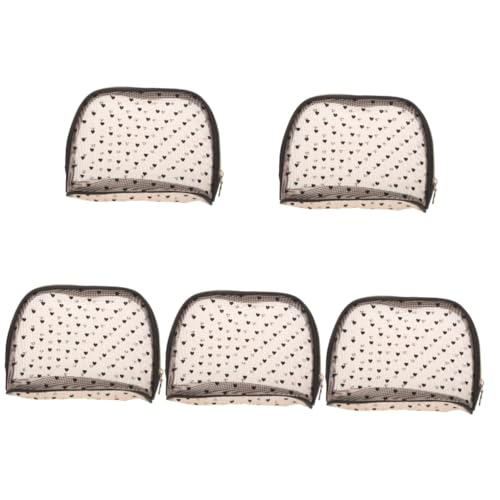 SAFIGLE 5stücke Reise Kosmetiktasche Für Doppellagige Tragbare Make-up Organizer Mit Wasserdichtem Material Design Und Sicherem Reißverschluss Für Und Täglichen Gebrauch von SAFIGLE