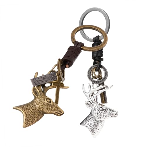 SAFIGLE Jägerin 6 STK Schlüsselanhänger Wunderschöne Anhänger Auto Schlüssel Halter Trendige Anhänger Fürs Auto Stilvolles Auto Stilvolle Autoanhänger Hängende Anhänger Legierung Silver von SAFIGLE