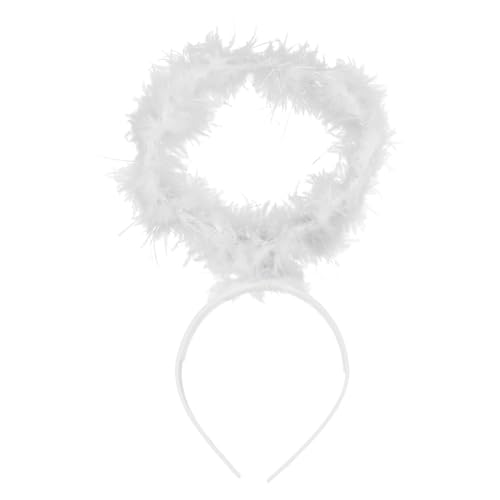 SAFIGLE 6 Stk Haarreifen für Mädchen Haarband hair- Partyzubehör austecherformen ostern wischtelgeschenk geschenke Kugelhaar Frauen Haarreifen bilden Stirnband Kleidung Fräulein Weiß von SAFIGLE