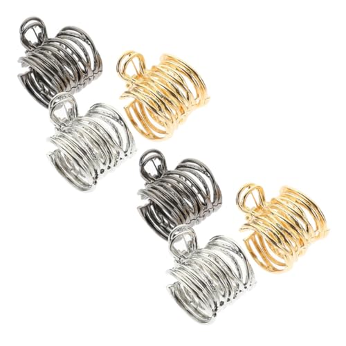 SAFIGLE 6stücke Pferdeschwanzhalter Aus Goldene Haarklammer Für Damen Kleine Pferdeschwanz-klammern Haarspangen Für Hohe Krallenclips Zum Festsichern Von Haaren von SAFIGLE