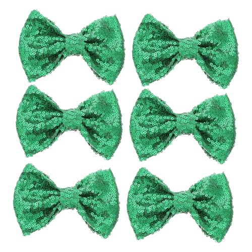 SAFIGLE 6stücke Teiliges Glitzerige Haarbänder Mit Schleifen Für Diy Haarschmuck-accessoires Für Mädchen Stilvolles Zubehör Für Geschenke Bänder Für Schuhe Und Socken von SAFIGLE