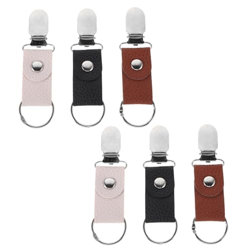SAFIGLE 6stücke Hutclip Für Reisen Aus Pu- Winddicht Multifunktionaler Clip Für Taschen Rucksäcke Gepäck Für Outdoor-aktivitäten Wie Wandern Camping Und Radfahren von SAFIGLE