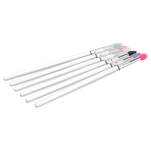SAFIGLE 6 Stück Lidschatten Pinsel Make-up-lidschatten Mischen Make-up Pinsel Gesicht Tool Zum Auftragen Von Lidschatten Lidschatten- Lidschatten-make-up-pinsel Kieselgel von SAFIGLE
