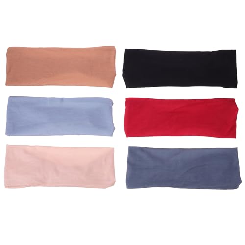 SAFIGLE 6 Stück Sportliche Kopfbänder Dehnbare Rutschfeste Schweißbänder für Yoga und Outdoor Sport Weinrot SAFIGLE 6 Stück Sportliche Kopfbänder Dehnbare Rutschfeste Schweißbänder für Yoga und Outdoor Sport Weinrot von SAFIGLE