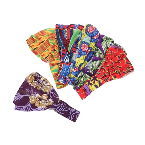 SAFIGLE 6stücke Damen Gedruckt Haarbands Haar Schals Chic Haar Zubehör Für Frauen Styling Accessoires Mit Mustern Für Spa Yoga Make-up von SAFIGLE