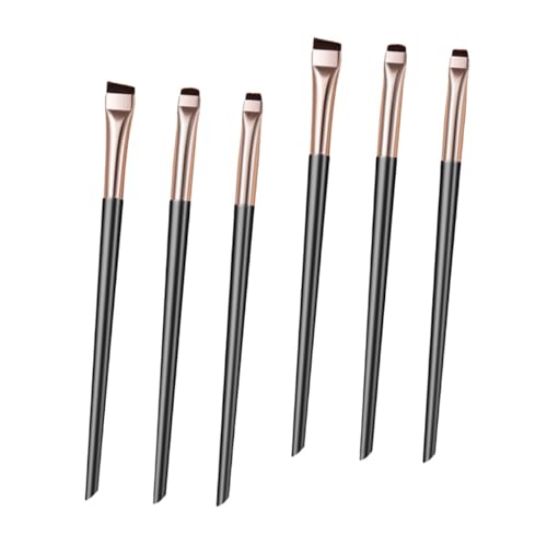 SAFIGLE 6 Teiliges Lidschattenpinsel Set Eyeliner Lidschatten Make Up Pinsel Eyeliner Make Up Augenpinsel Augen Präzisionspinsel Augen Make Up Pinsel Augen Make Up Kit Augen von SAFIGLE