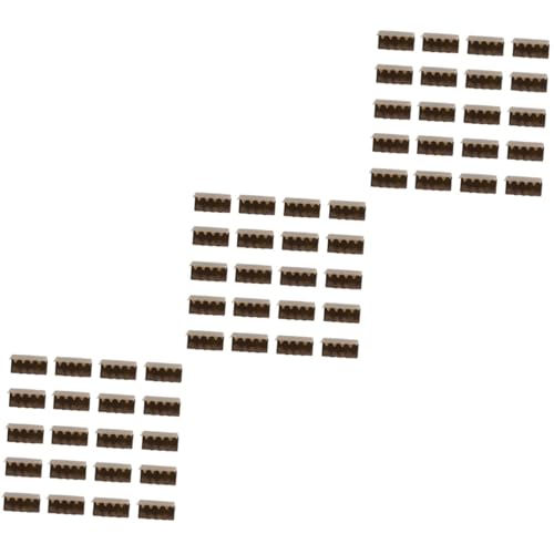 SAFIGLE 60 STK Taschenzubehör Drahtband Schmuckverschlüsse Verschluss Bundclips Riemenende Kabelendenkappen Bag Hanger Pocket Clip Bandendenklemmen Metallband endet mit Schnallen von SAFIGLE