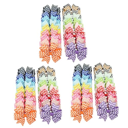 SAFIGLE 60 Stk kinder haarschmuck kids hair accessories Haarclips für Kleinkinder hair accessories for girls Haarclips in V-Form Streifen Haarnadel Zubehör Stirnband Baby Krokodilklemme von SAFIGLE