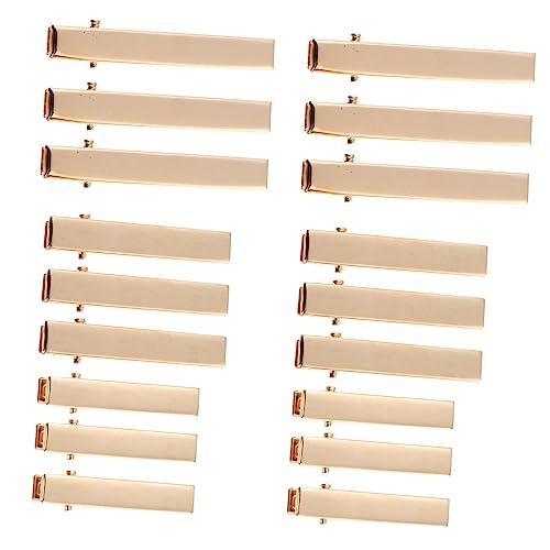 SAFIGLE 60stücke Druckknopf-haarspangen Für Frauen Haarnadeln-set Zum Selbermachen Haarschmuck in Goldfarben Für Mädchen Und Damen Passend Zu Verschiedenen Frisuren Und Anlässen von SAFIGLE