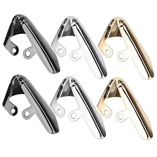SAFIGLE 6stücke Hochwertige Metall Schuhspitzen Schutzelemente Für High Heels Hochwertige Kappen in Gold Silber Und Schwarz Perfekter Schutz Und Stilvolle Ergänzung Für Damen-schuhzubehör von SAFIGLE