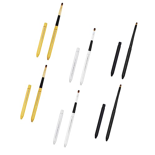 SAFIGLE 6stücke Lippenapplikatoren Aus Bionischem Wollmaterial Make-up-tool Lidschatten-applikator Lippenpinsel Make-up-zubehör Komfortabler Griff Feine Verarbeitung Kompakt Und Tragbar SAFIGLE 6stücke Lippenapplikatoren Aus Bionischem Wollmaterial Make-up-tool Lidschatten-applikator Lippenpinsel Make-up-zubehör Komfortabler Griff Feine Verarbeitung Kompakt Und Tragbar von SAFIGLE