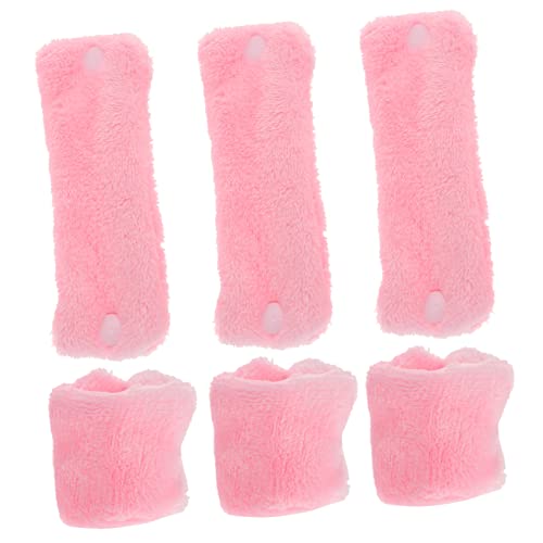 SAFIGLE 6stücke Lockenwickler Aus Korallenfleece Hitzeless Lockenwickler Zum Schlafen Haarcurler Für Frauen Flexibel Und Wiederverwendbar von SAFIGLE