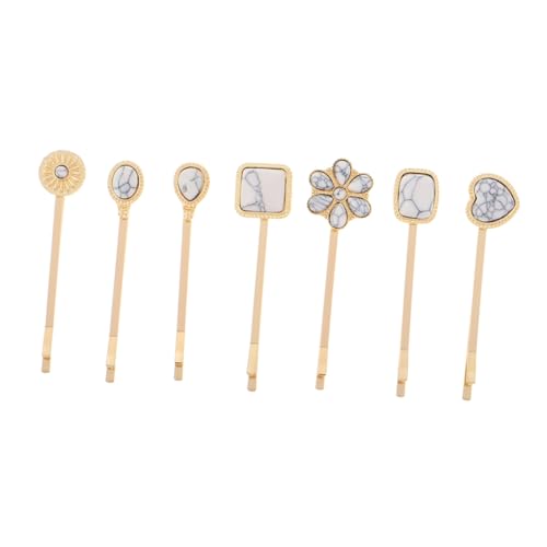 SAFIGLE 7-teiliges Türkisfarbenes Haarspangen-set Im Vintage-stil Haar-accessoires Französische Clips Für Frauen Und Mädchen Bequem von SAFIGLE