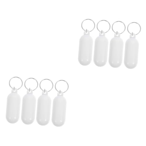 SAFIGLE 8stücke Schwimmende Schlüsselanhänger Abs Float Keyrings Für Boote Rucksäcke Wassersport Verhindert Versenken Von Schlüsseln Beim Im Wasser von SAFIGLE