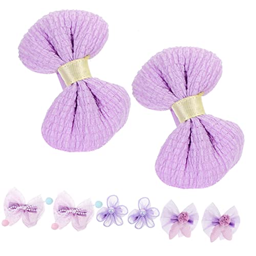 SAFIGLE 8stücke Haarspangen Mit Hasenohren-schleife Und Blumen Perlenschleifen-haarspangen Für Junge Mädchen Mädchen Kleinkinder Für Hochzeiten Bankette Geburtstage Cosplay-partys von SAFIGLE