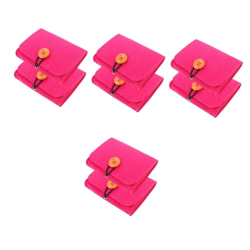 SAFIGLE 8 Stück Ätherische Öle Tragetasche Teilig Filz Aufbewahrungsbeutel Tragbar Organizer für Kleine Flaschen Reise und Zuhause Stoßfest Leicht für Parfümflaschen und Ölfläschchen von SAFIGLE