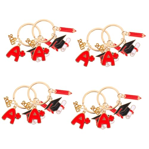 SAFIGLE 8 Stück Doktorhut Schlüsselanhänger Abschluss Schlüsselanhänger Doktorhut Schlüsselanhänger Der Herren Abschluss 2023 Schlüsselanhänger Abschluss Schlüsselanhänger Abschluss von SAFIGLE