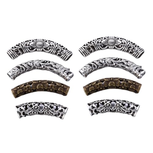 SAFIGLE 8 Stück Retro Schmuck Mit Langen Perlen Haarperlen Flechtperlen Haarschmuck Haarmanschetten Haarschläuche Dekorative Dreadlocks SAFIGLE 8 Stück Retro Schmuck Mit Langen Perlen Haarperlen Flechtperlen Haarschmuck Haarmanschetten Haarschläuche Dekorative Dreadlocks von SAFIGLE