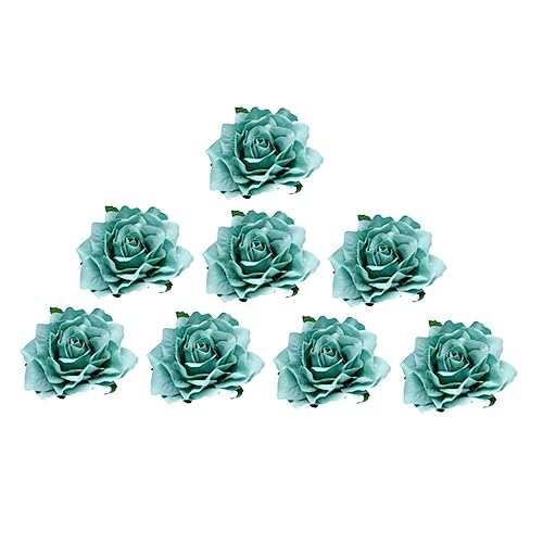 SAFIGLE 8 Stück Rosafarbene Haarspange Tuch Dame Braut Hochzeitsdekor Rosen Fälschung Bräute Blumen- Hochzeitszubehör Große Blumenbroschenstifte Für Frauen Künstlich Plüschstoffe Blue von SAFIGLE