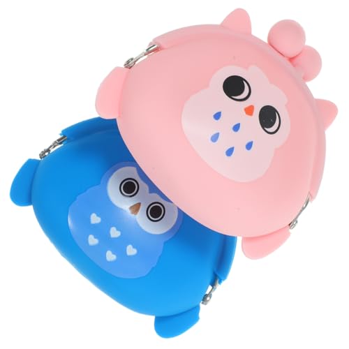 SAFIGLE 8 Stück Silikon Clutch Geldbörsen Für Mädchen Geldbörse Für Kinder Mini Handtaschen Für Damen Geldbörsen Mit Reißverschluss Für Damen Kopfhörer Aufbewahrungstasche Kleine von SAFIGLE