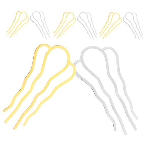 SAFIGLE 8 Stück Teiliges Vintage Haarschmuck Retro Haarnadeln für Damen Zinkige Haarklammern für Buns Haarstyling Zubehör für Besondere Anlässe und Tägliches Styling von SAFIGLE