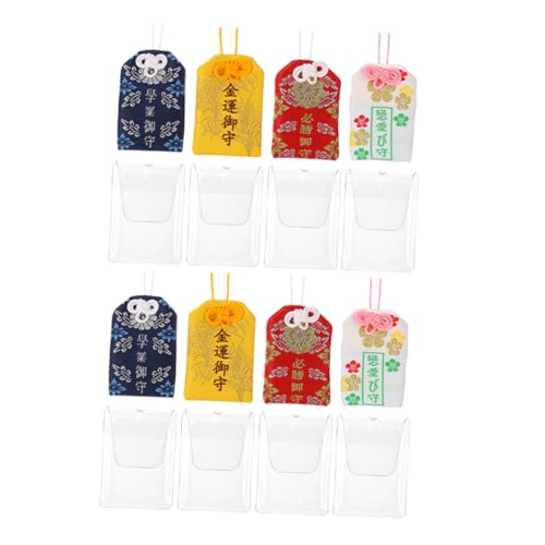 SAFIGLE 8st Königlicher Japanische Viel Glück Amulett Omamori-Beutel Omamori-amulett-Beutel Gesundheitsamulett Wohnkultur Leinen Empfindlich Tasche Hängen von SAFIGLE