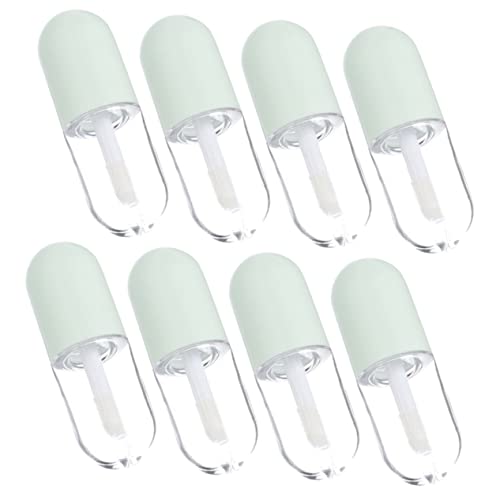 SAFIGLE 8stücke Leere Lipgloss Tuben Leere Lip Gloss Probe Flaschen Lippenröhrchen Lipgloss Roehren Rohlinge Transparente Lippenölflaschen von SAFIGLE