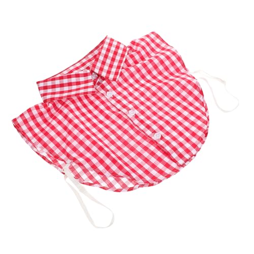SAFIGLE Abnehmbarer Stilvoller Falscher Kragen für Damen Eleganter Retro Inspirierter Look für Büro Freizeit und Partys Einfach Anzubringen Entfernen von SAFIGLE